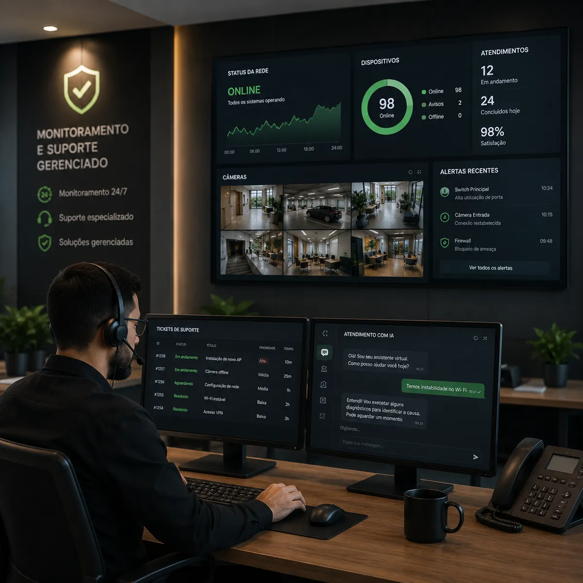 Placeholder — Rede administrativa