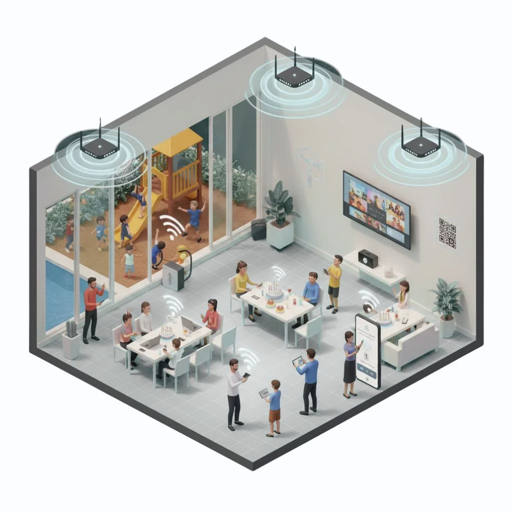 Placeholder — Wi-Fi ruim na sala de espera
